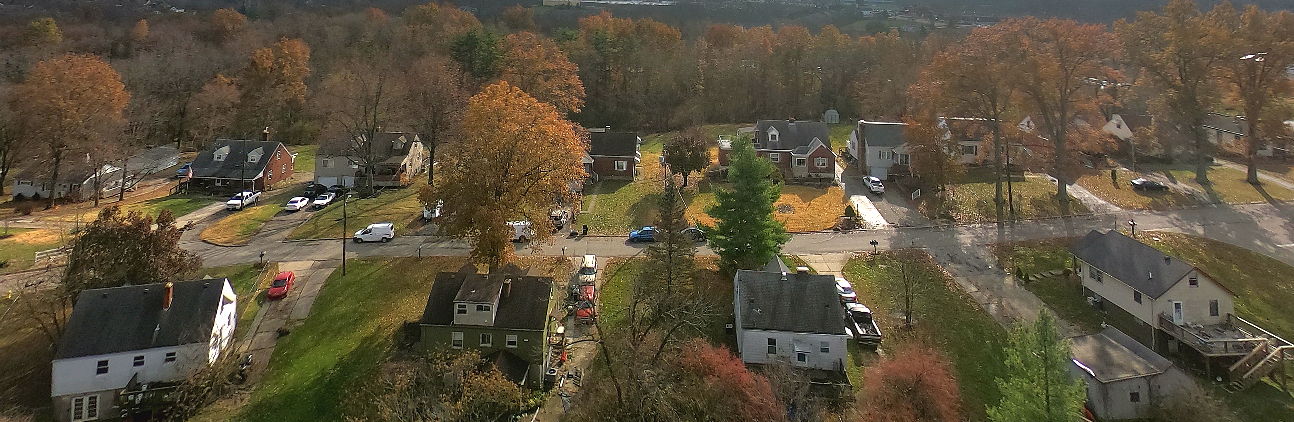 Cincinnati Drone MLS house listing survey roofing land and property photography.